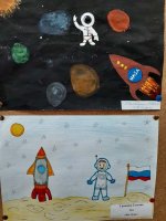 день космонавтики в начальной школе